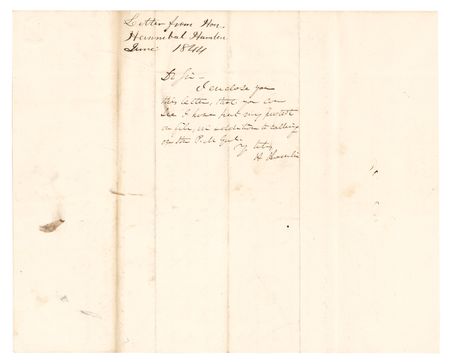 Lot #303 Hannibal Hamlin Autograph Endorsement Signed - Image 2