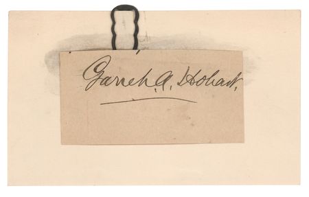 Lot #118 William McKinley Document Signed as President, Proclaiming the Death of Vice President Garret Hobart - Image 2