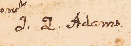 Lot #9 John Quincy Adams Autograph Letter Signed, Relating to the Loss of a Troop Transport Ship in the Second Seminole War - Image 2