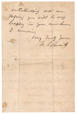 Lot #34 U. S. Grant Autograph Letter Signed to Mrs. John Rawlins - Image 2