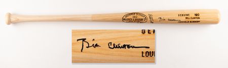 Lot #55 Five Presidents (5) Signed Louisville Slugger Baseball Bats - Image 2