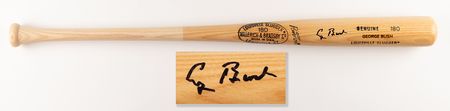 Lot #55 Five Presidents (5) Signed Louisville Slugger Baseball Bats - Image 3