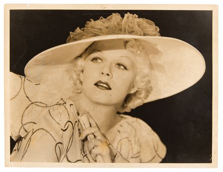 Lot #923 Jean Harlow Signed Oversized Photograph by Frank Tanner (MGM) - Image 1