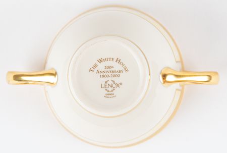 Lot #78 Bill Clinton: 200th White House Anniversary China Cup China - Image 4