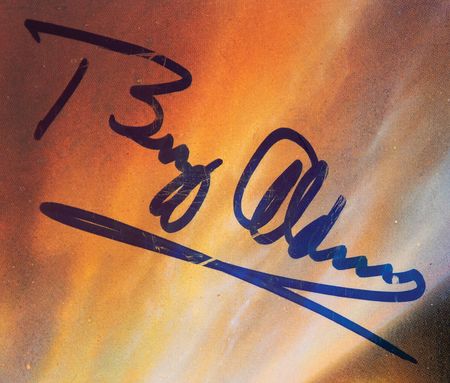 Lot #623 Buzz Aldrin Twice-Signed Book - Encounter with Tiber - Image 5