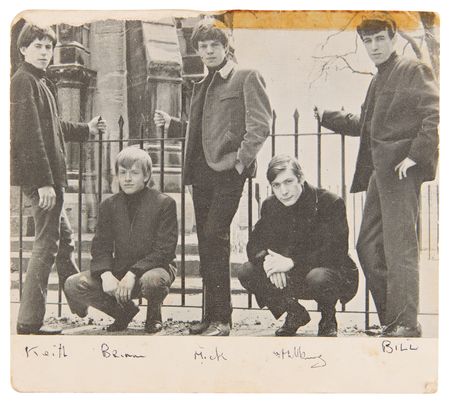 Lot #757 Rolling Stones Signed Fan Club Promo Card (c. 1963) - Image 2