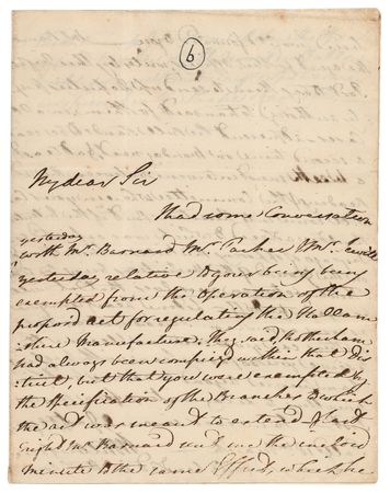 Lot #370 William Wilberforce Autograph Letter Signed - Image 1