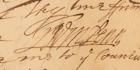 Lot #180 William Penn Autograph Letter Signed to His Deputy Governor in America: 
