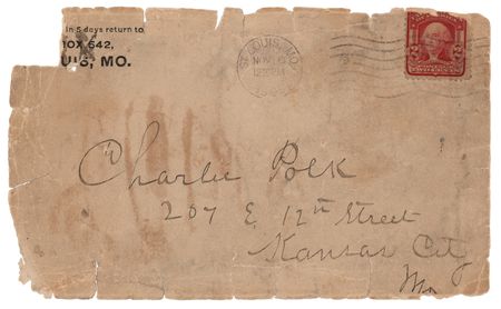 Lot #256 Frank James Autograph Letter Signed on a Pistol - Image 2