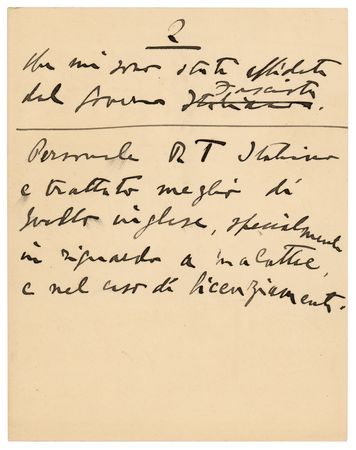 Lot #334 Guglielmo Marconi Handwritten Notes on His Radio Telegraph Research - Image 2