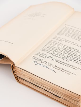 Lot #49 Dwight D. Eisenhower Signed Limited Edition Book - Crusade in Europe - Image 7