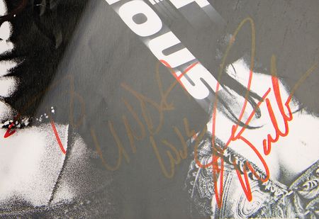 Lot #1079 Paul Walker Signed Mini Poster - The Fast and the Furious - Image 2
