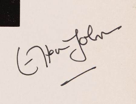 Lot #871 Elton John Signed Album - Ice on Fire - Image 2