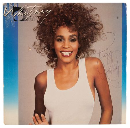 Lot #759 Whitney Houston Signed Album - Whitney - Image 1