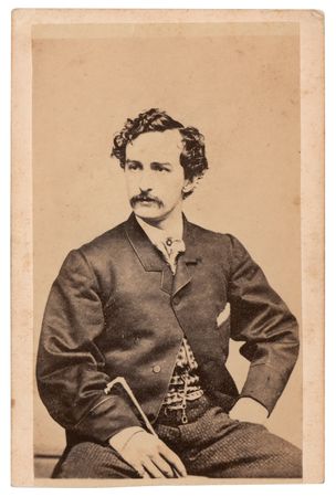 Lot #395 John Wilkes Booth Photograph - 