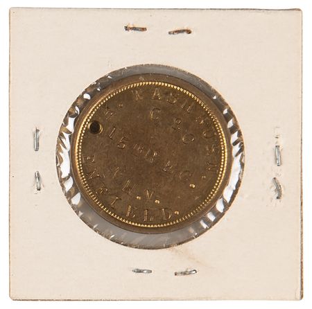 Lot #472 Civil War 'Dog Tag' from a Union Soldier - Image 2