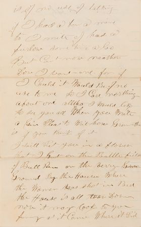 Lot #400 Union Soldier's Letter with Battlefield Flower from the First Battle of Bull Run - Image 4
