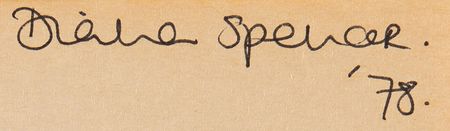 Lot #343 Princess Diana Signed Book - From Her Personal Library - Image 2