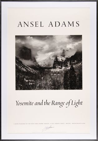 Lot #650 Ansel Adams Signed Poster - Image 3