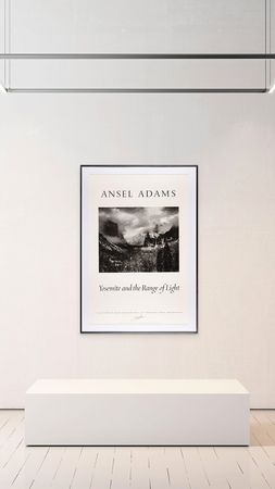 Lot #650 Ansel Adams Signed Poster - Image 4