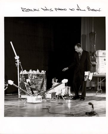 Lot #631 Alan Bean Signed Photograph - Image 1