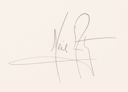 Lot #614 Neil Armstrong and Paul Calle Signed Lithograph - Image 2