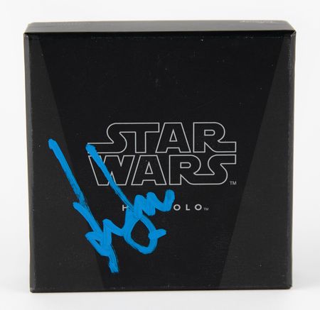 Lot #1065 Star Wars: Harrison Ford Signed Limited Edition Coin Box with Silver Coin - Image 1