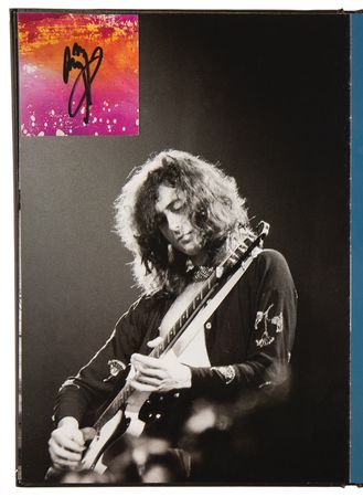 Lot #874 Led Zeppelin: Page, Plant, and Jones Signed Book - Image 3