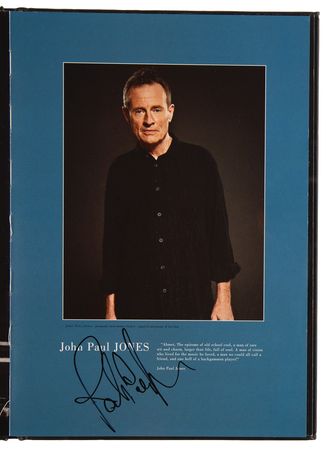 Lot #874 Led Zeppelin: Page, Plant, and Jones Signed Book - Image 4