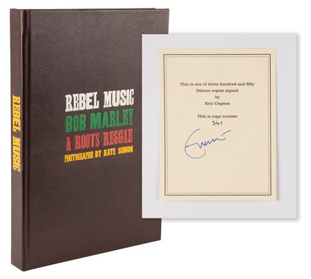 Lot #851 Eric Clapton Signed Book - Rebel Music (Ltd. Ed.) - Image 1