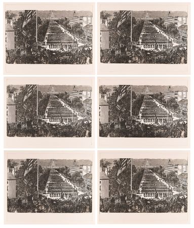 Lot #475 Civil War: Grand Review of the Armies of the United States (6) Engravings - Image 1