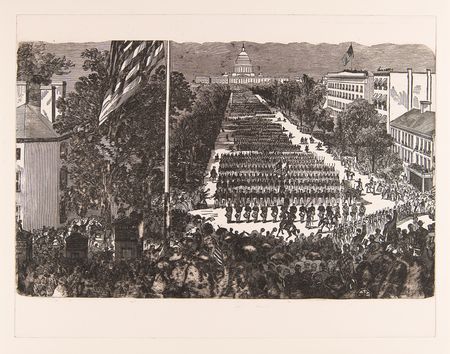 Lot #475 Civil War: Grand Review of the Armies of the United States (6) Engravings - Image 2