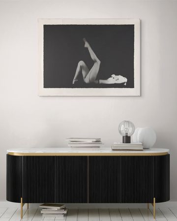 Lot #930 Marilyn Monroe: Milton Greene Signed Limited Edition Silkscreen Print from 'The Black Sitting' - Image 3