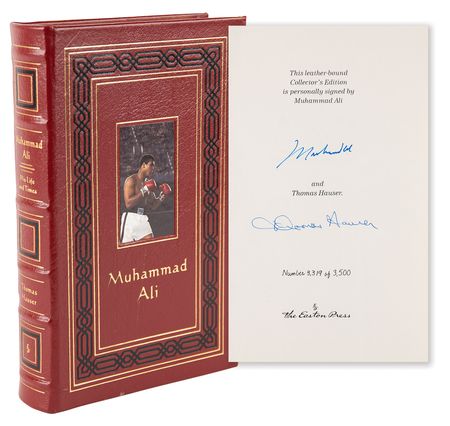 Lot #1095 Muhammad Ali Signed Book - His Life and Times (Ltd. Ed.) - Image 1