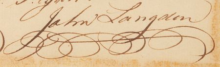 Lot #172 Constitution of the United States Complete Set of Signers (40) with Founding Fathers George Washington, Benjamin Franklin, Alexander Hamilton, and James Madison - Image 61