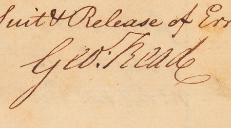 Lot #172 Constitution of the United States Complete Set of Signers (40) with Founding Fathers George Washington, Benjamin Franklin, Alexander Hamilton, and James Madison - Image 84