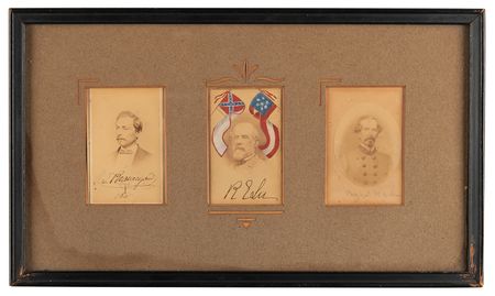 Lot #420 Robert E. Lee and P. G. T. Beauregard (2) Signed Photographs - Image 2