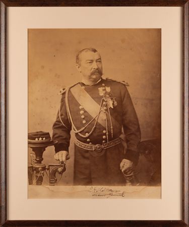 Lot #429 Philip H. Sheridan Oversized Signed Photograph - Image 2