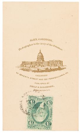 Lot #557 James B. Ricketts Signed Photograph - Union General Shot Four Times and Captured at the First Battle of Bull Run - Image 2