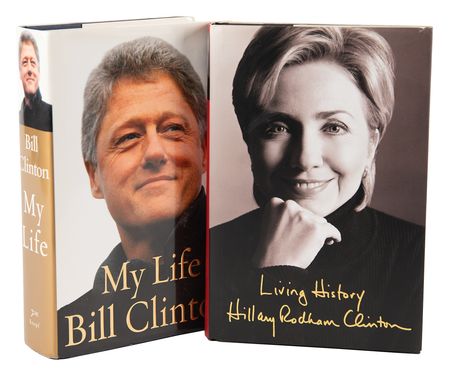 Lot #77 Bill and Hillary Clinton (2) Signed Books - Image 1