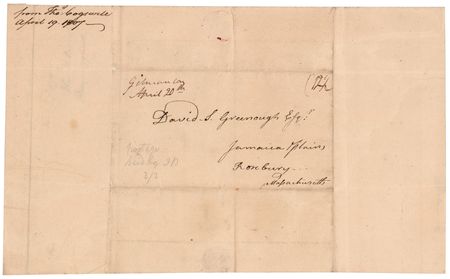 Lot #463 Bunker Hill: Thomas Cogswell Autograph Letter Signed - Image 3