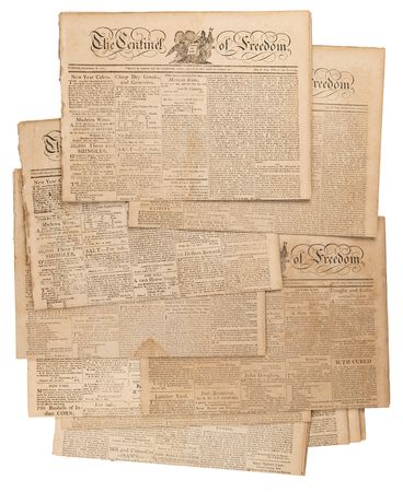 Lot #577 War of 1812: Collection of (14) Issues of