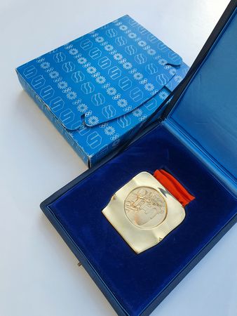 Lot #3094 Sarajevo 1984 Winter Olympics Unawarded Gold Winner's Medal - Image 6
