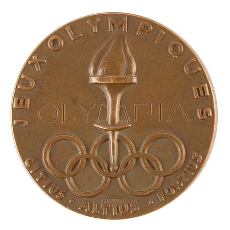 Lot #3077 Stockholm 1956 Summer Olympics Equestrian Events Bronze Winner's Medal for Show Jumping (Team) - Image 2