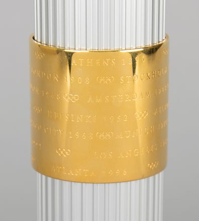 Lot #3022 Atlanta 1996 Summer Olympics Torch Presented to IOC Member James Worrall - Image 6