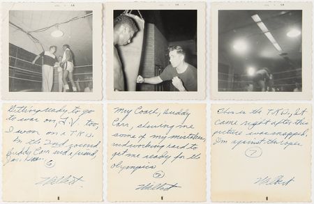 Lot #3023 Wilbert 'Skeeter' McClure's Atlanta 1996 Summer Olympics Torch and 1960 Rome Participant Pin?Including Scrapbooks, Photos, AAU Boxing, and Awards - Image 4