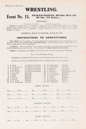 Lot #3251 London 1908 Olympics Program - Image 4
