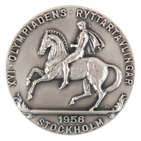 Lot #3078 Stockholm 1956 Summer Olympics Silver Winner's Medal ?one of 12 struck - Image 2