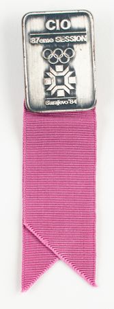 Lot #3220 IOC Session Badge Collection (18), dated from 1957 to 1994 - Image 7