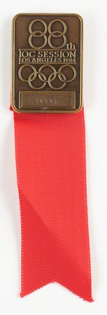 Lot #3220 IOC Session Badge Collection (18), dated from 1957 to 1994 - Image 8